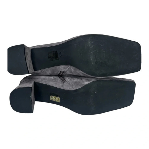 Jeffrey Campbell Gray Peace Out Square Toe Boots. Sz: 9.5 - Picture 8 of 11